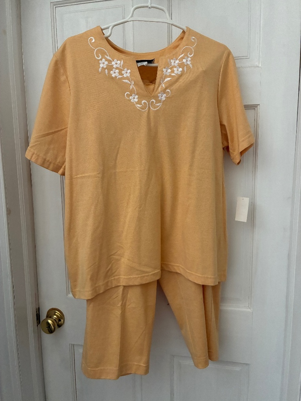 Top and capris
